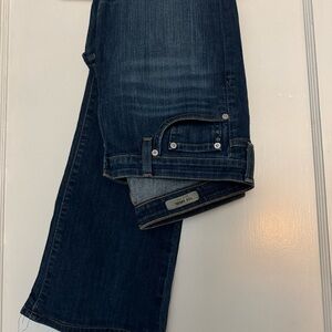 Ag Adriano Goldschmied Blue Boot Cut Jeans